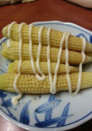ベビーコーン!(茹で方)-レシピのメイン写真
