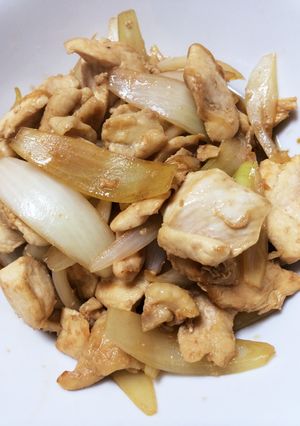 ポン酢の肉炒め*\(^o^)/*-レシピのメイン写真
