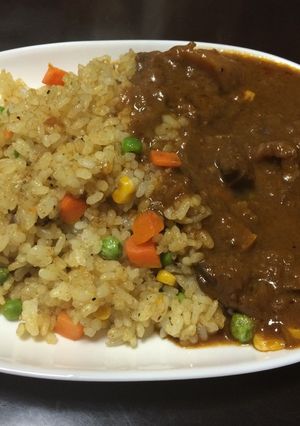 ダブル・カレー-レシピのメイン写真