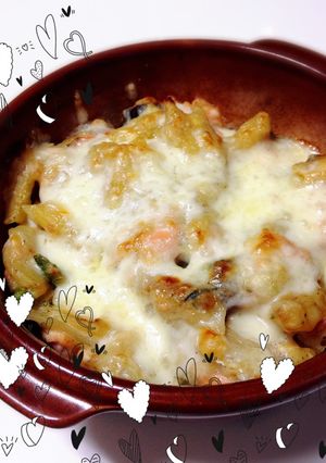 鮭&ペンネの豆乳グラタン-レシピのメイン写真