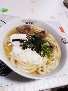 冷やしネバトロ肉うどん♡-レシピのメイン写真