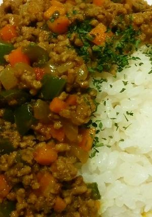 ドライカレー-レシピのメイン写真