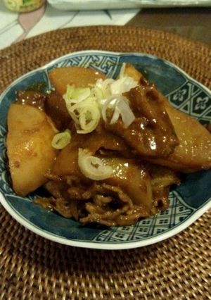 大根と豚肉のカレー炒め　子どももパクパク-レシピのメイン写真