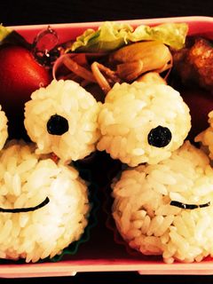 ★簡単キャラ弁★5分でカエルさんオニギリ-レシピのメイン写真