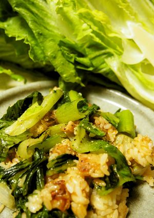 レタス消費に♪ｼｬｷｼｬｷ炒飯-レシピのメイン写真