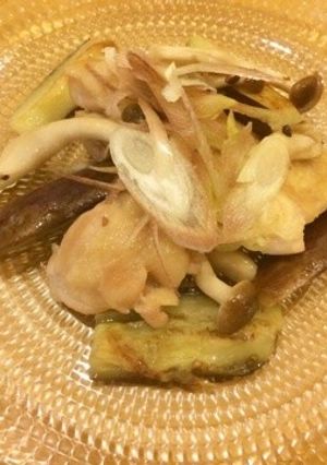 てけと母さんの鶏もも＆ナス＆しめじ炒め-レシピのメイン写真
