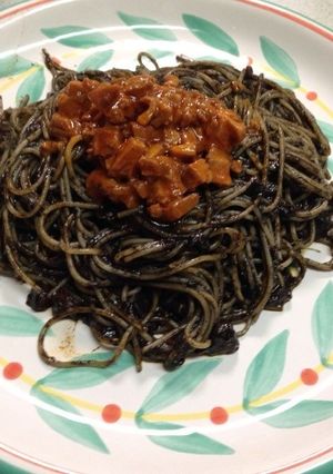 シェフ直伝！簡単イカスミのスパゲティー-レシピのメイン写真