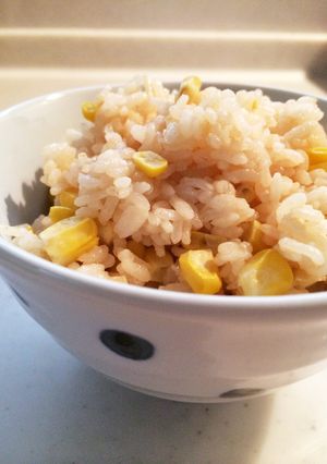 簡単オリジナル☆自信作のとうもろこしご飯-レシピのメイン写真