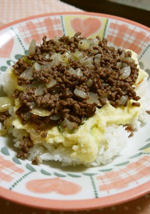 肉ポテサラdon♪-レシピのメイン写真