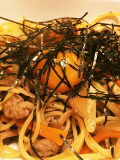 きんぴら和風パスタ-レシピのメイン写真