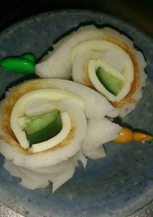 お弁当~ちくわキュウリくるくる-レシピのメイン写真
