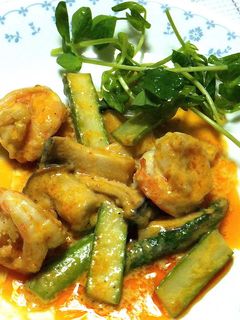 えびと野菜の辛みマヨ炒め-レシピのメイン写真