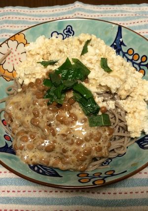大豆たっぷり蕎麦-レシピのメイン写真