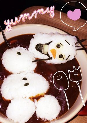 オラフがぷかぷか♡-レシピのメイン写真