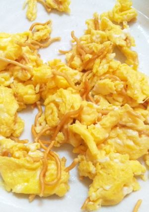 ベビースター炒り卵-レシピのメイン写真