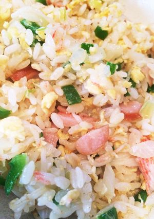 あおらずに簡単！パラパラかにチャーハン-レシピのメイン写真