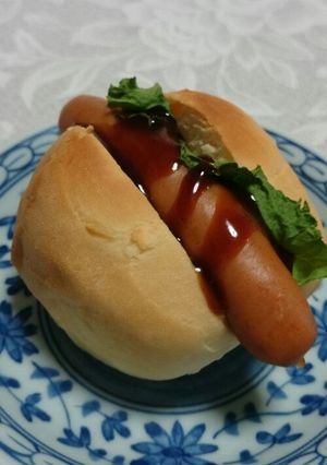 コストコディナーロールのホットドッグ-レシピのメイン写真
