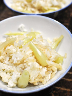 簡単◎ほくシャキ生らっきょうの混ぜご飯-レシピのメイン写真