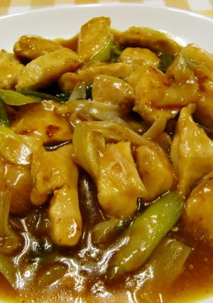 ★CookDoを使って*鶏のムネ肉炒め*-レシピのメイン写真