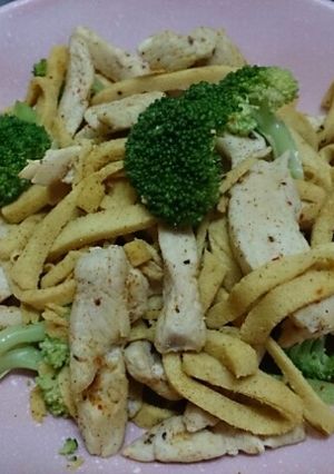 炭水化物抜きdiet高野豆腐麺?カレー味-レシピのメイン写真