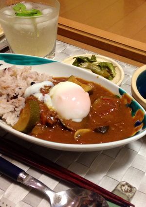 簡単!夏野菜のカレー-レシピのメイン写真