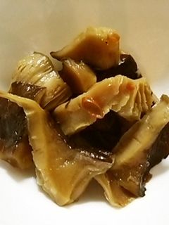 赤唐辛子でピリッと♪干し椎茸の簡単含め煮-レシピのメイン写真