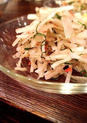 梅干し大葉の大根サラダ-レシピのメイン写真