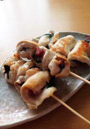鶏むね肉の梅しそ焼き-レシピのメイン写真