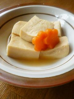 高野豆腐の含め煮♪-レシピのメイン写真