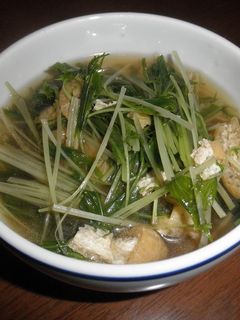 水菜の煮びたし-レシピのメイン写真