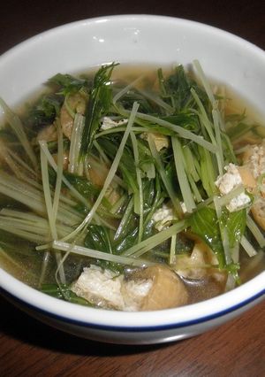 水菜の煮びたし-レシピのメイン写真