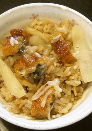 新生姜香る！さっぱりうなぎご飯-レシピのメイン写真