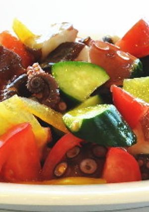 野菜サラダ　オイスターソースドレッシング-レシピのメイン写真