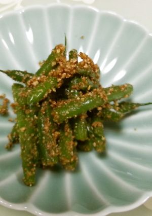 いんげんの胡麻和え-レシピのメイン写真