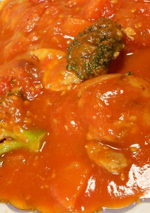 たっぷりフレッシュトマト煮込み-レシピのメイン写真