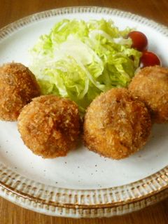 チーズ入りメンチカツ♪-レシピのメイン写真