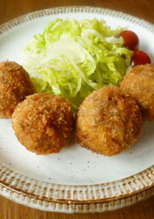 チーズ入りメンチカツ♪-レシピのメイン写真
