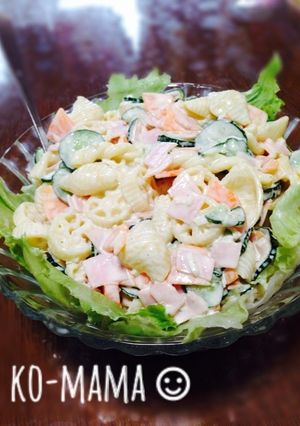 我が家のマカロニサラダに隠し味☆-レシピのメイン写真