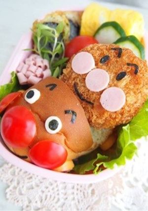 ロールパンでアンパンマン号サンド-レシピのメイン写真