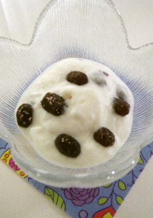 簡単！小豆ヨーグルト-レシピのメイン写真