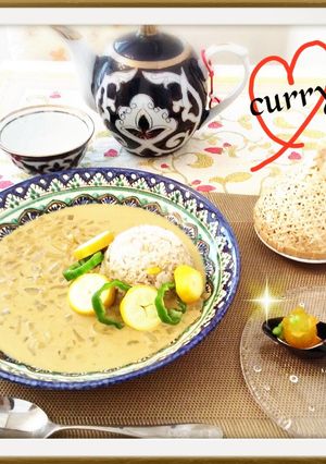 ココナッツカレー-レシピのメイン写真