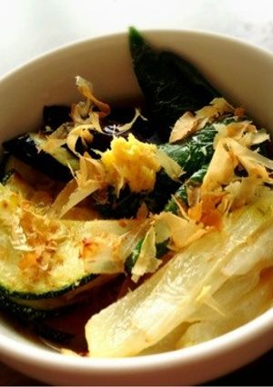 夏野菜の揚げ出し！-レシピのメイン写真