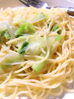 長ネギだけスパゲティ-レシピのメイン写真