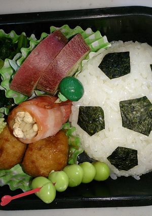 サッカーボール弁当-レシピのメイン写真