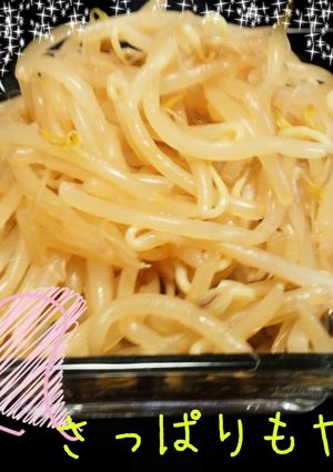 おかずのお供に!さっぱりもやし-レシピのメイン写真