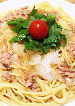 さっぱり☆おろシソ和風パスタ-レシピのメイン写真