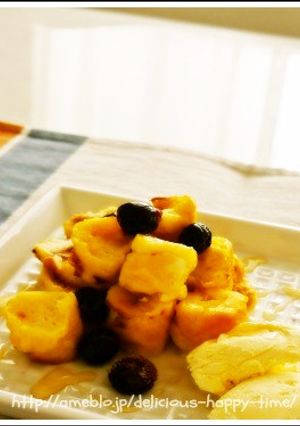 スティックフレンチトースト-レシピのメイン写真