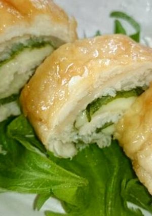 ささみの大葉チーズロール♪ヽ(´▽｀)/-レシピのメイン写真