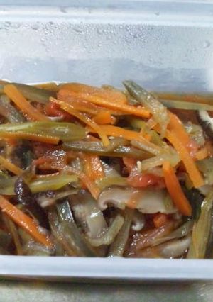 野菜を食べる素麺つゆ-レシピのメイン写真