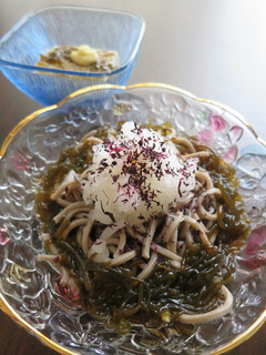 ネバネバサッパリ!おろしそもずく蕎麦-レシピのメイン写真